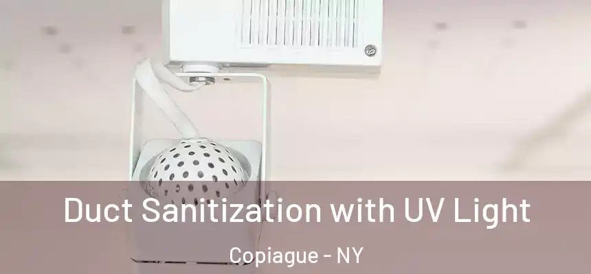  Duct Sanitization with UV Light Copiague - NY